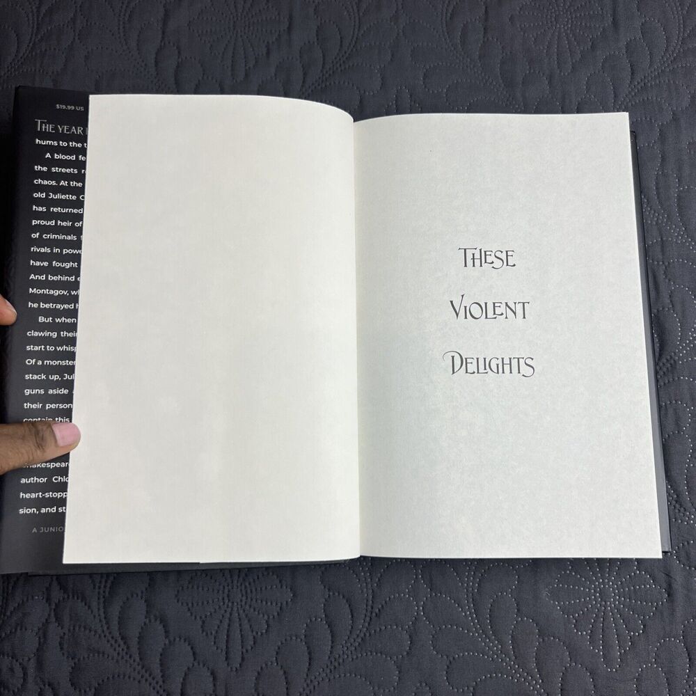 These Violent Delights Duet Set Hardcover, by Gong Chloe - NEW Pristine - Picture 5 of 13